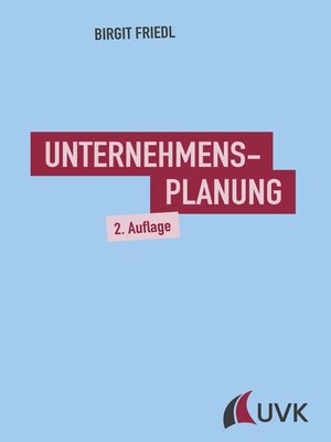 cover image of Unternehmensplanung